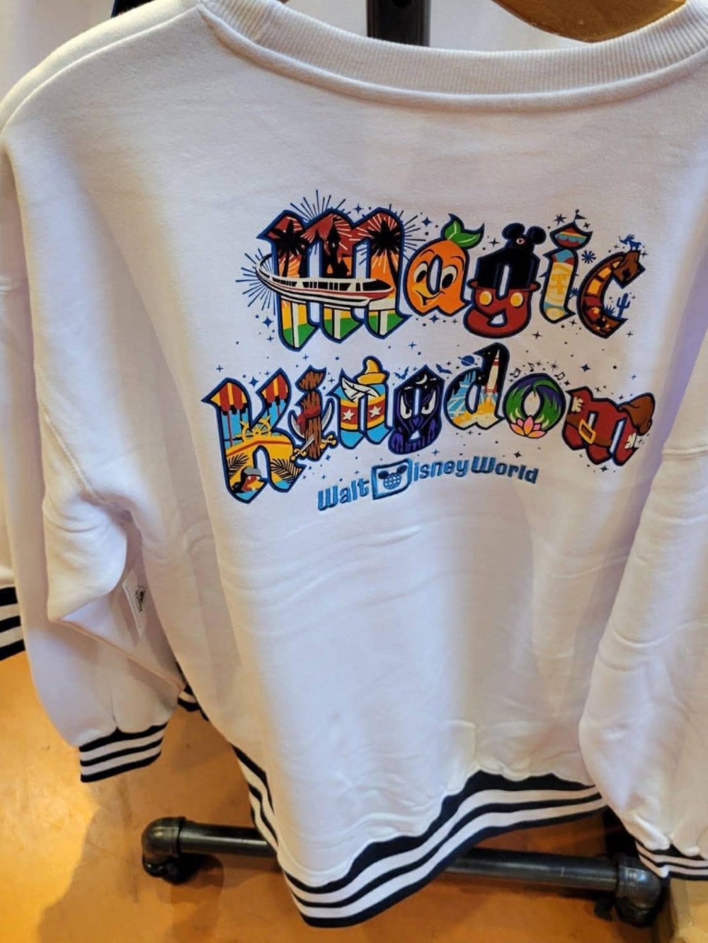 Brand new Magic Kingdom Disneyworld crew neck sweatshirt